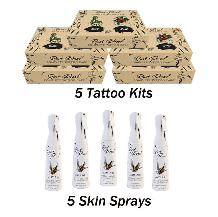Rust Proof Combo Pack (Discounted Combo Pack) - Rust Proof Tattoo